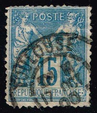France #103 Peace and Commerce; Used (0.80)