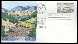 #1133 Soil Conservation Wright FDC