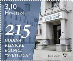 Croatia 2019 MNH Stamps Scott 1153 Hospital Medicine Health