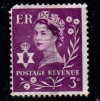 Great Britain - Northern Ireland - #1 Queen Elizabeth (Wmk 322) - Used