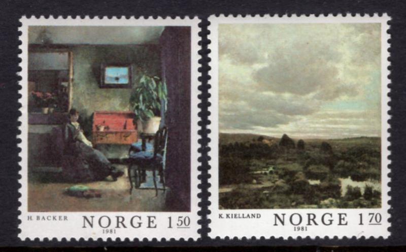Norway 792-793 MNH VF