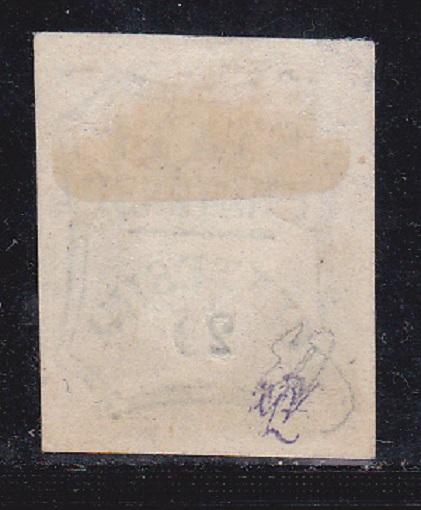 PARMA Italy SC #14 Stamp 1859 Prov. Government 20c. Unused  Expert Signature.