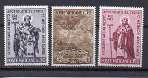 Vatican City 369-371 MNH