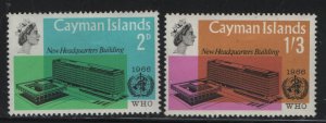 CAYMAN ISLANDS  184-185   MINT HINGED   SET