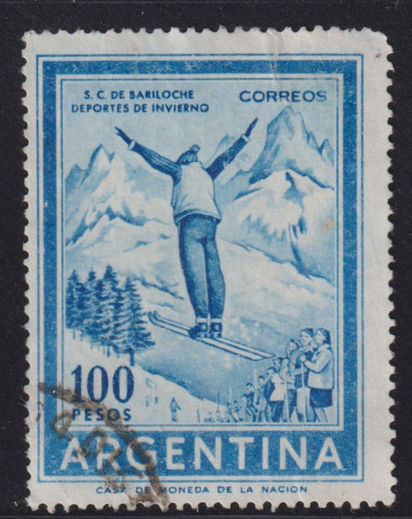 Argentina 704 Ski Jumper 1961