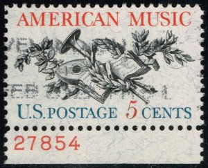 US #1252 American Music; Used