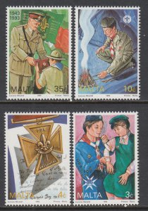 Malta 819-822 MNH VF