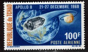 Chad TCHAD Scott C51 MNH**Apollo 8  Space stamp