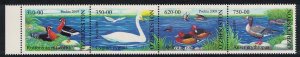 Uzbekistan Goose Swan Duck Water Birds 4v Strip 2009 MNH SG#654-657 MI#807-810