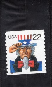 3353 Uncle Sam, MNH coil