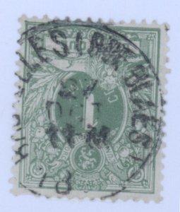 Belgium, Scott #40, Used, SOTN