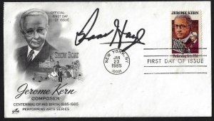 US 1985 ISAAC HAYES AUTOGRAPH SONG WRITER ON FDC OF JEROME KERN