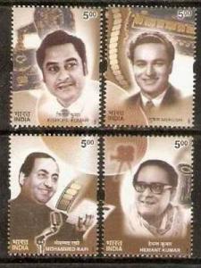 India 2003 Golden Voices of Yesterday Singers Film Cinema Actor Sc 2004-07 MN...