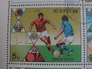 KOREA STAMP:1976-SC#1511A  INTERNATIONAL  ACTIVITIES -CTO FULL SHEET