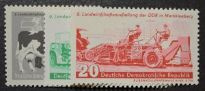 DDR Sc # 385-387, VF MH