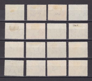 GAMBIA 1938, SG# 150-161, CV £170, MH