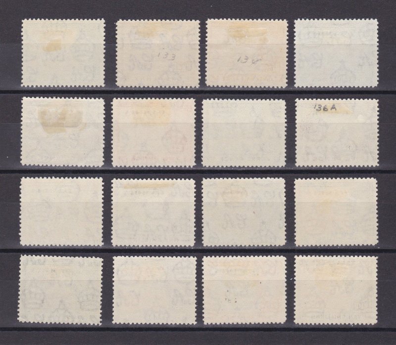 GAMBIA 1938, SG# 150-161, CV £170, MH