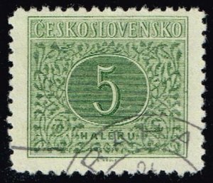Czechoslovakia #J82 Postage Due; CTO (0.25)
