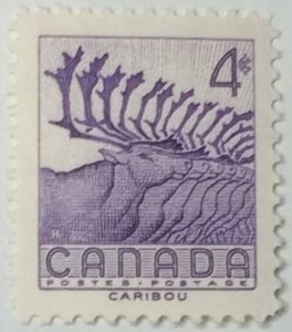 CANADA 1956 #360 Wildlife (Caribou) - MNH