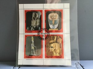  Sharjah Egyptian Artefacts   stamps sheet  R25397