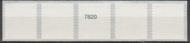 5037 Strip-5 W/Bk#7820  Apples  MNH 1 cent