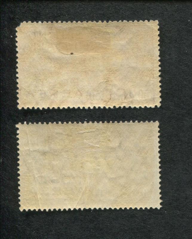 Set of 2 1928 Italy Air Mail Postage Stamps #C3-C4