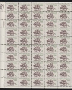 US 1934 18c Frederick Remington Sculptor Mint Stamp Sheet OG NH