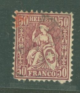 Switzerland #59 Used Single