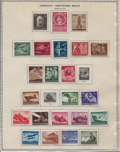 Germany 1944 issues