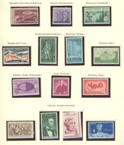 U.S. #SET/MIXED CONDITION 