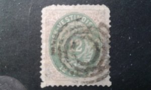 Danish West Indies #11 used spacefiller e1911.5547