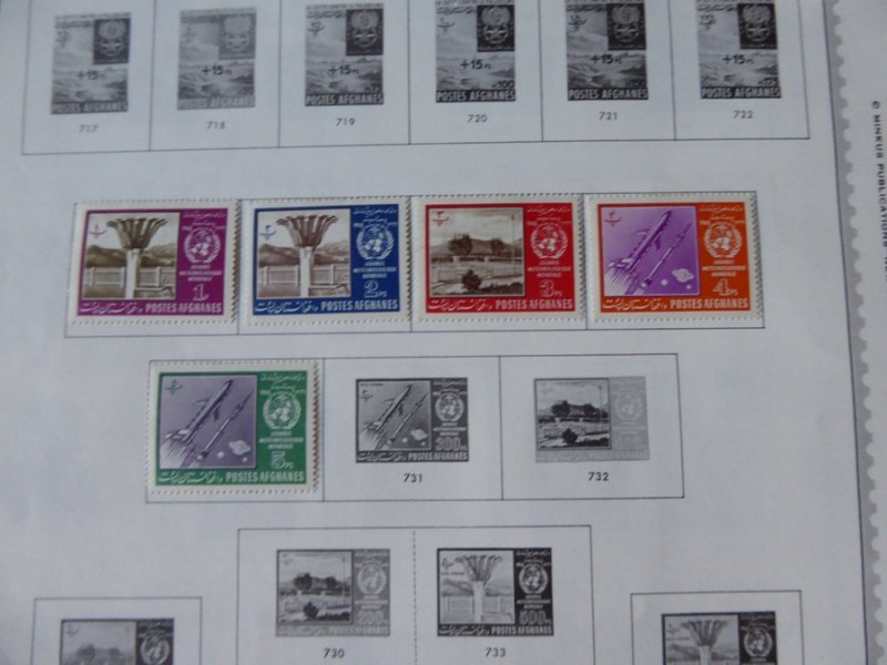 New Caledonia 1892-1984 Stamp Collection on Scott Intl Album Pages