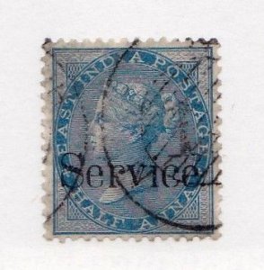 India stamp #o16, used