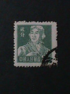 ​CHINA-1955-SC#275 VARIOUS PROFESSION-PILOT-USED-VF WE SHIP TO WORLDWIDE.