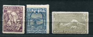Armenia 1921-2 Mi 303-4 and 294 MH 5864