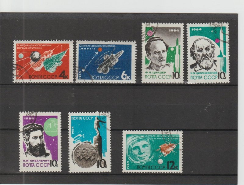 Russia  Scott#  2883-9  CTO  (1964)