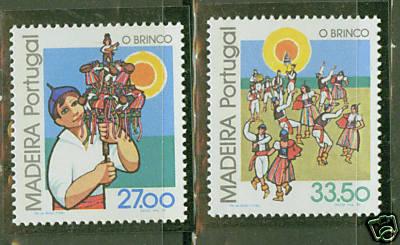 MADEIRA Scott 86-7 MNH** 1982 set CV$2.70