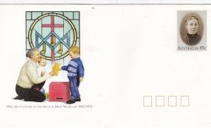 Australia 1992 Mary MacKillop Unaddressed 45c Stationary Envelope VGC