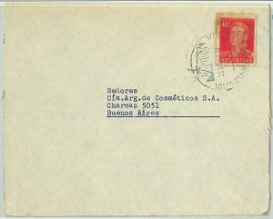 64654 - ARGENTINA - POSTAL HISTORY - COVER 1956 - WATERFALLS postmark 