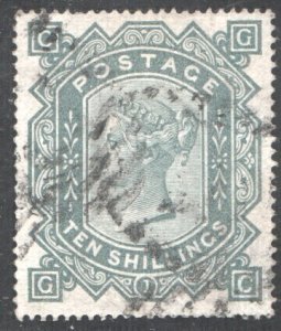 Great Britain 74,   Plate #1,  VF/XF, Used,  CV $3250.00  .....  2480108