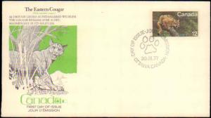 Canada, First Day Cover, Animals