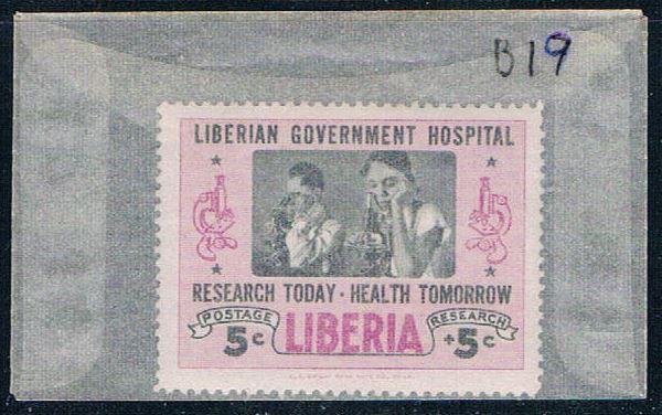 Liberia B19 Unused Research 1954 (L0563)