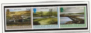 Falkland Is 2000 Bridges set of 3 sg.882-4  MNH