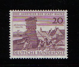 Germany  #848  MNH  1962   Mainz