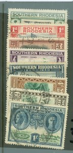 Southern Rhodesia #56-63 Used Single (Complete Set)