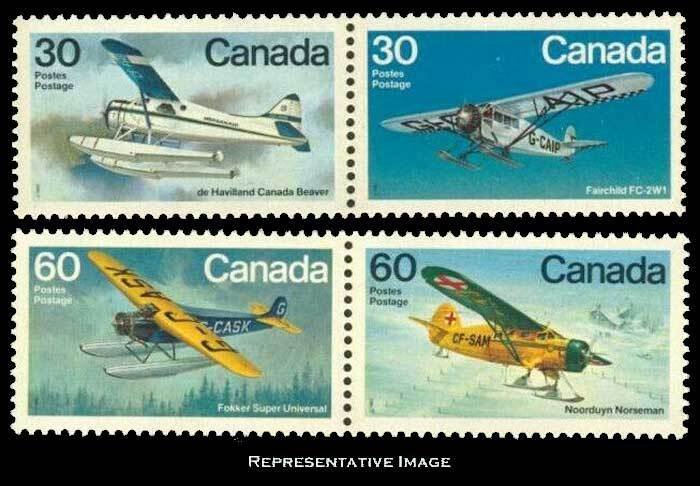 Canada Scott 970a, 972a Mint never hinged.