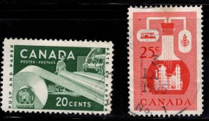 Canada Scott 362-363 Used stamps