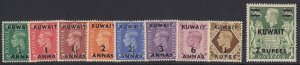 Kuwait Sc 72-80 (SG 64-72), MHR, part set