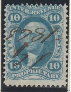 U.S. Scott #R35c-R36c-R37c-R38c Revenue Stamp - Used Set of 8