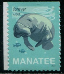 5851 US (68c) Save Manatees SA, MNH bklt sgl